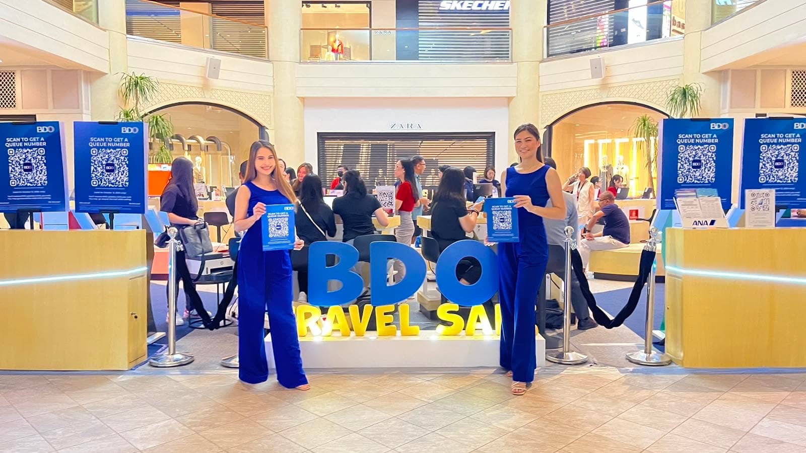 The recently concluded BDO Travel Sale at Power Plant Mall
